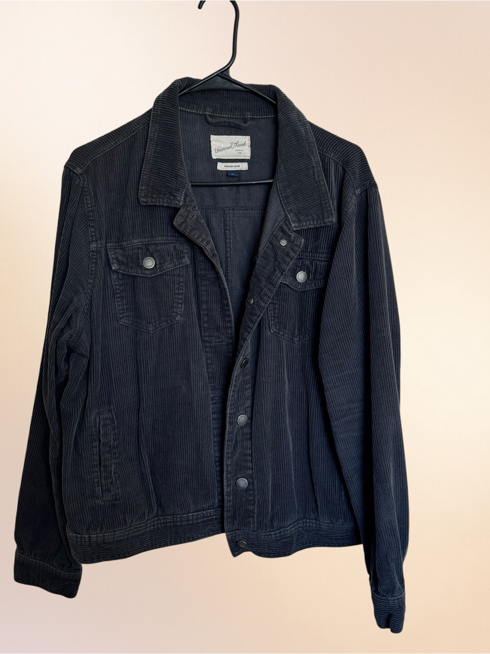 Universal Thread Dark Gray Corduroy Jacket